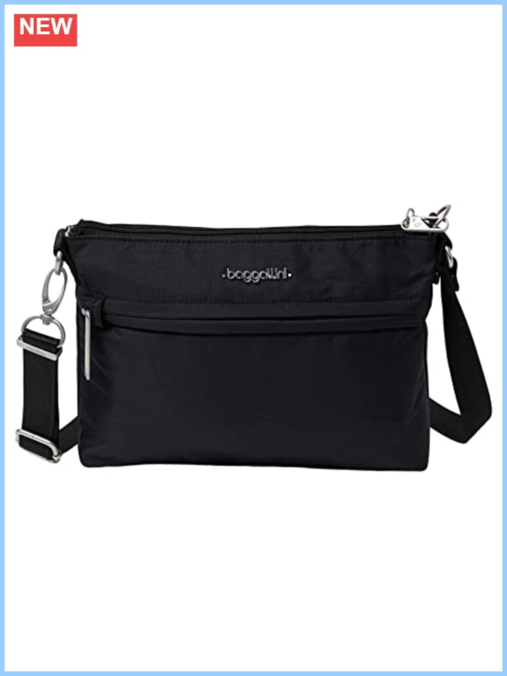 Anti-Theft RFID Crossbody Bag Lightweight Travel Purse Slash-Resistant